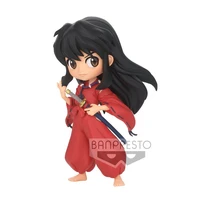 banpresto q posket inuyasha brunette action figure model childrens gift anime