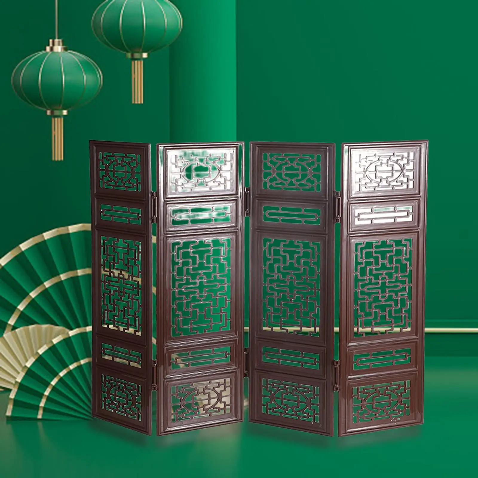 

Traditional Screen Dollhouse Decoration Doll Accessory for 5 6 Holiday Gifts