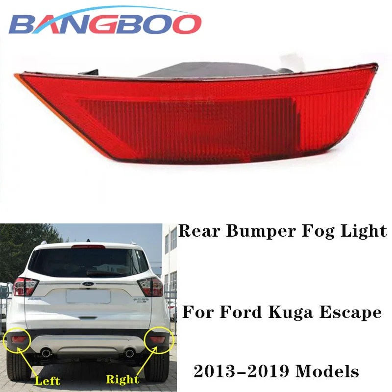 

Rear Fog Light For Ford Kuga Escape 2013-2016 Rear Bumper Lamp Reflector Fog Lamp