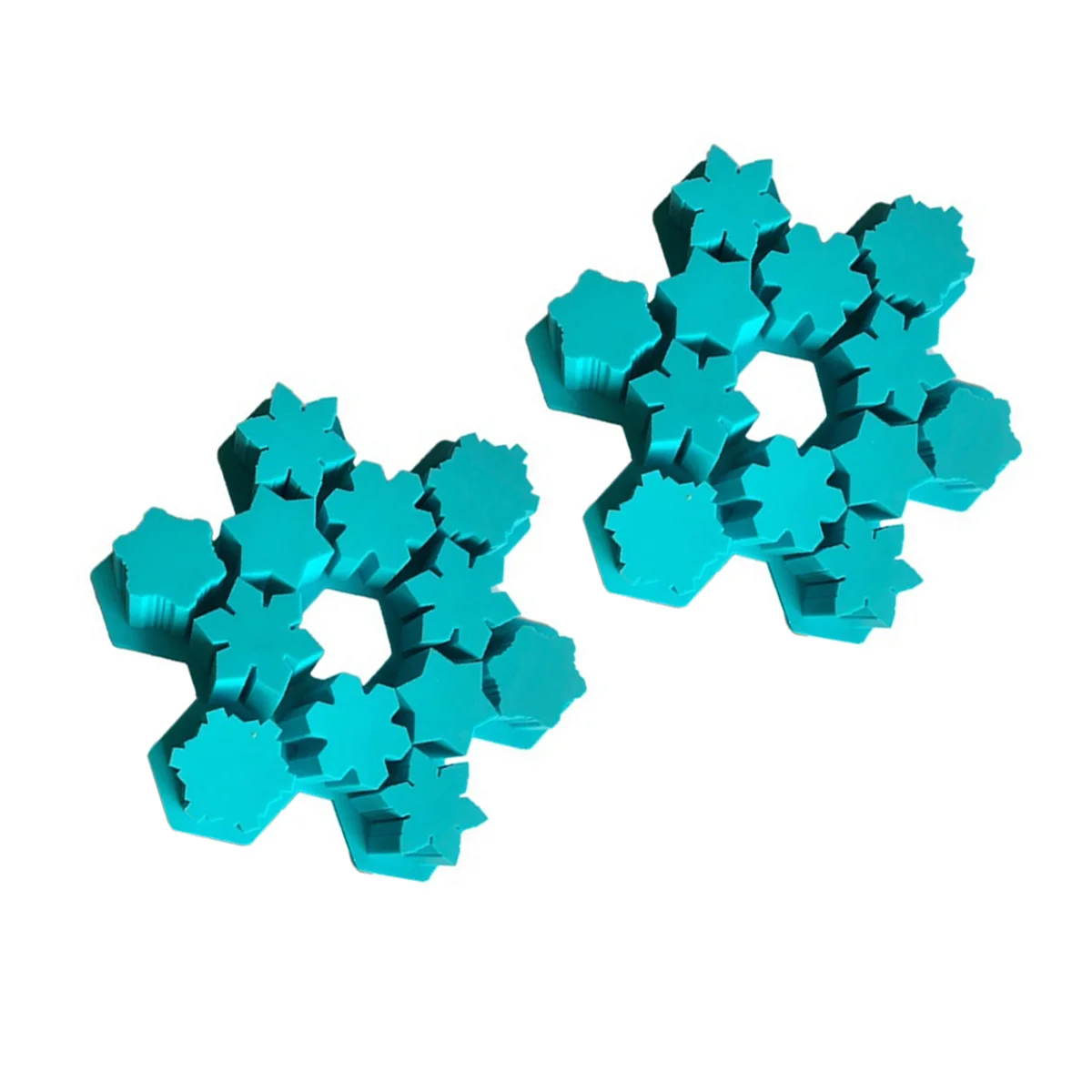 

2 Pcs 12 Grids Ice Cube Trays Silicone Creative Cake Mould Chocolate Mold Baking Mold for Cupcake Fondant Dessert