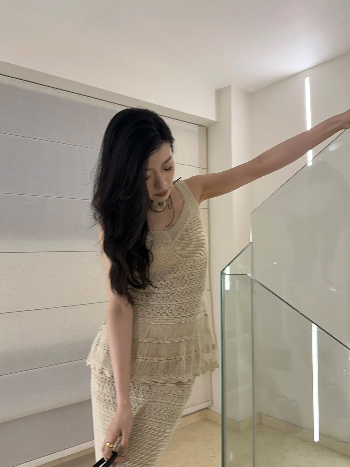 Paperlll новый китайский костюм с юбкой комплект из двух предметов темпераментный