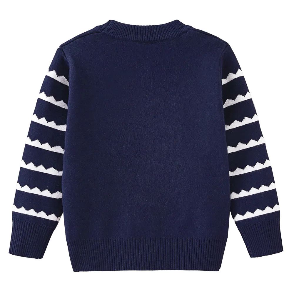 Европейско-американский зимний рождественский свитер для маленьких мальчиков