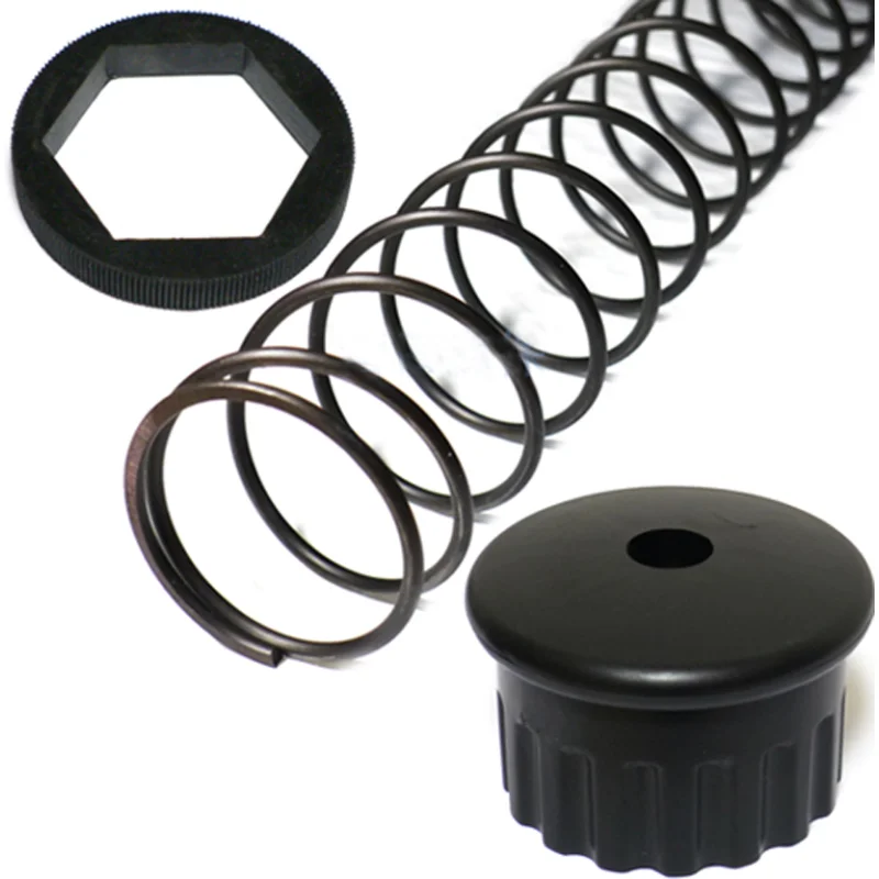 

Tire Changer Accessories Hexagonal Bars Steel Vertical Shaft Spring Compression Spring Plastic Press Cap Damping Rubber Washer