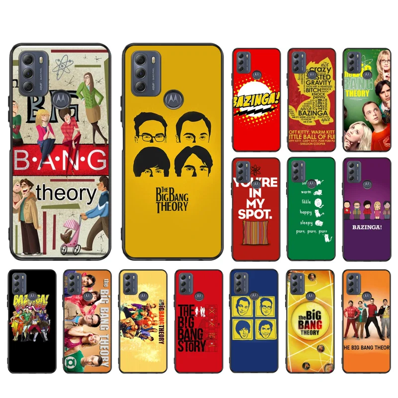 

Big Bang Theory Case for Motorola G22 G60 G52 G100 G Stylus G30 G10 G20 G50 GPure E32 E20 E40 E7Power Edge20 lite Pro OneAction