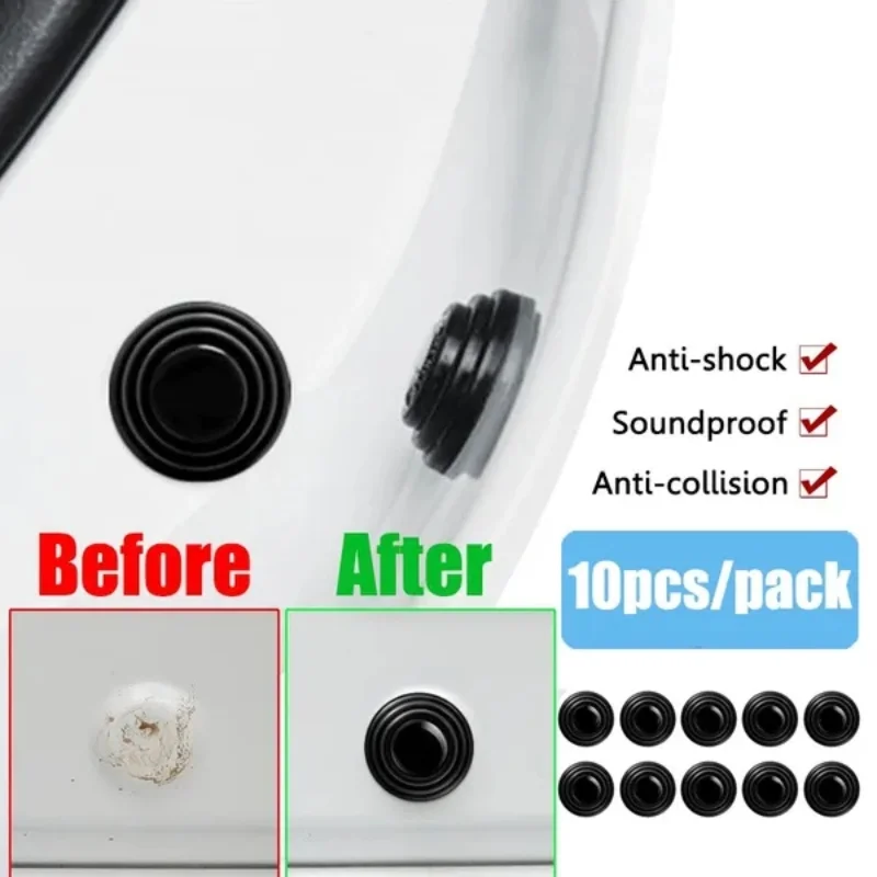 

Car Anti-collision Silicone Pad Door Closing Protection Soundproof Buffer Gasket Anti-shock Pads Sticker Exterior Accessories