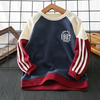 boys tops new spring and autumn boys sports sweatshirts kids clothes boys active cotton tops boys clothes