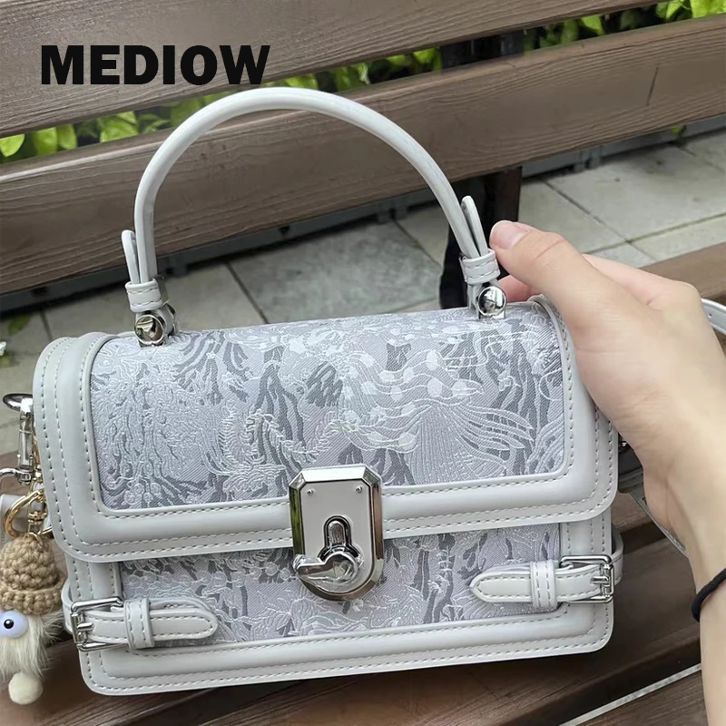 Сумки MEDIOW в китайском стиле для женщин роскошная дизайнерская сумочка и кошельки
