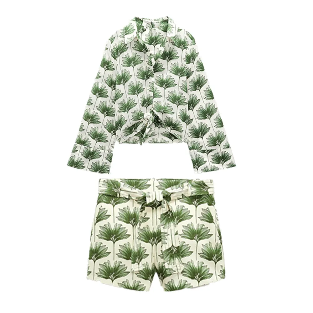 Летняя новинка от PB &amp ZA женская модная Свободная рубашка с длинными рукавами и