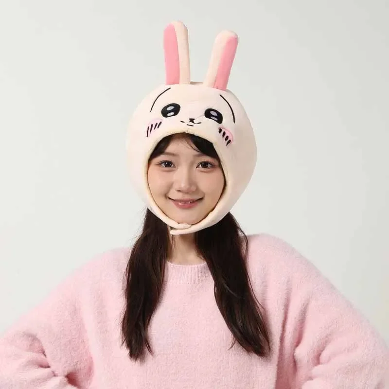 Chiikawa Kawaii плюшевые шапки с героями мультфильмов реквизит для косплея модная