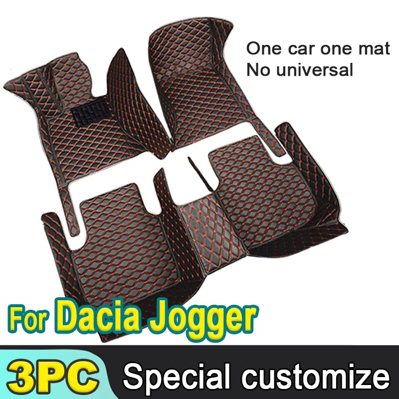 

Автомобильные коврики для Dacia Jogger RJI 2021 2022 2023, кожаные коврики, напольные покрытия, автомобильные аксессуары, интерьерный гобелен