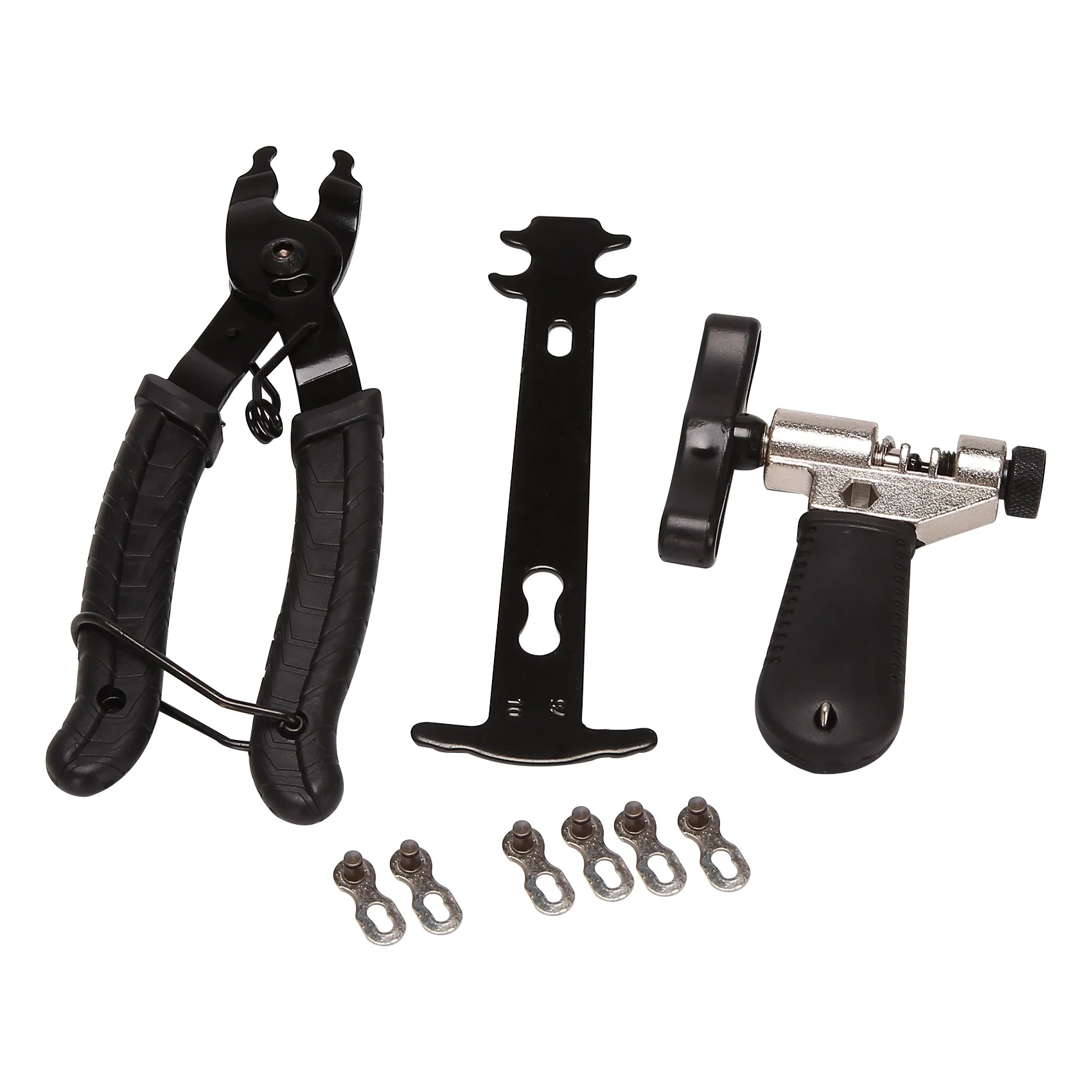 

Набор инструментов для ремонта велосипедной цепи, плоскогубцы для снятия звеньев цепи, разветвитель, резак и индикатор износа цепи