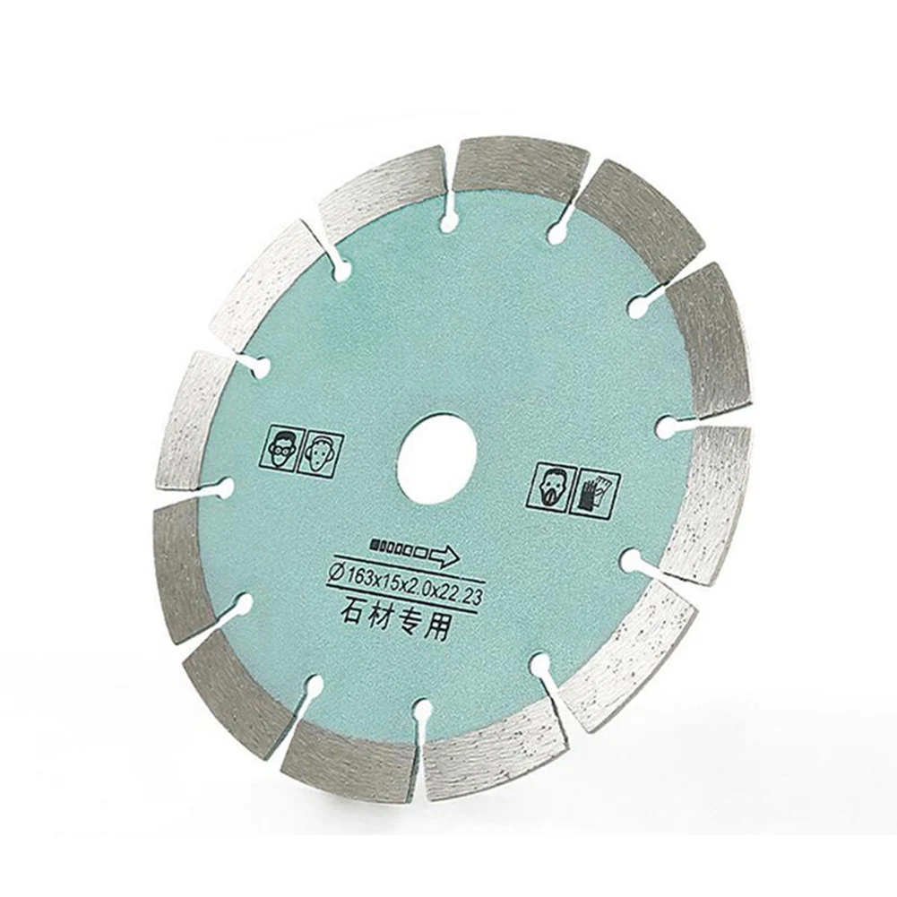 

1 шт. алмазный пильный диск 163 мм, режущий диск для плитки, керамики, гранита, бетона, мрамора, режущий станок, электроинструменты, аксессуары