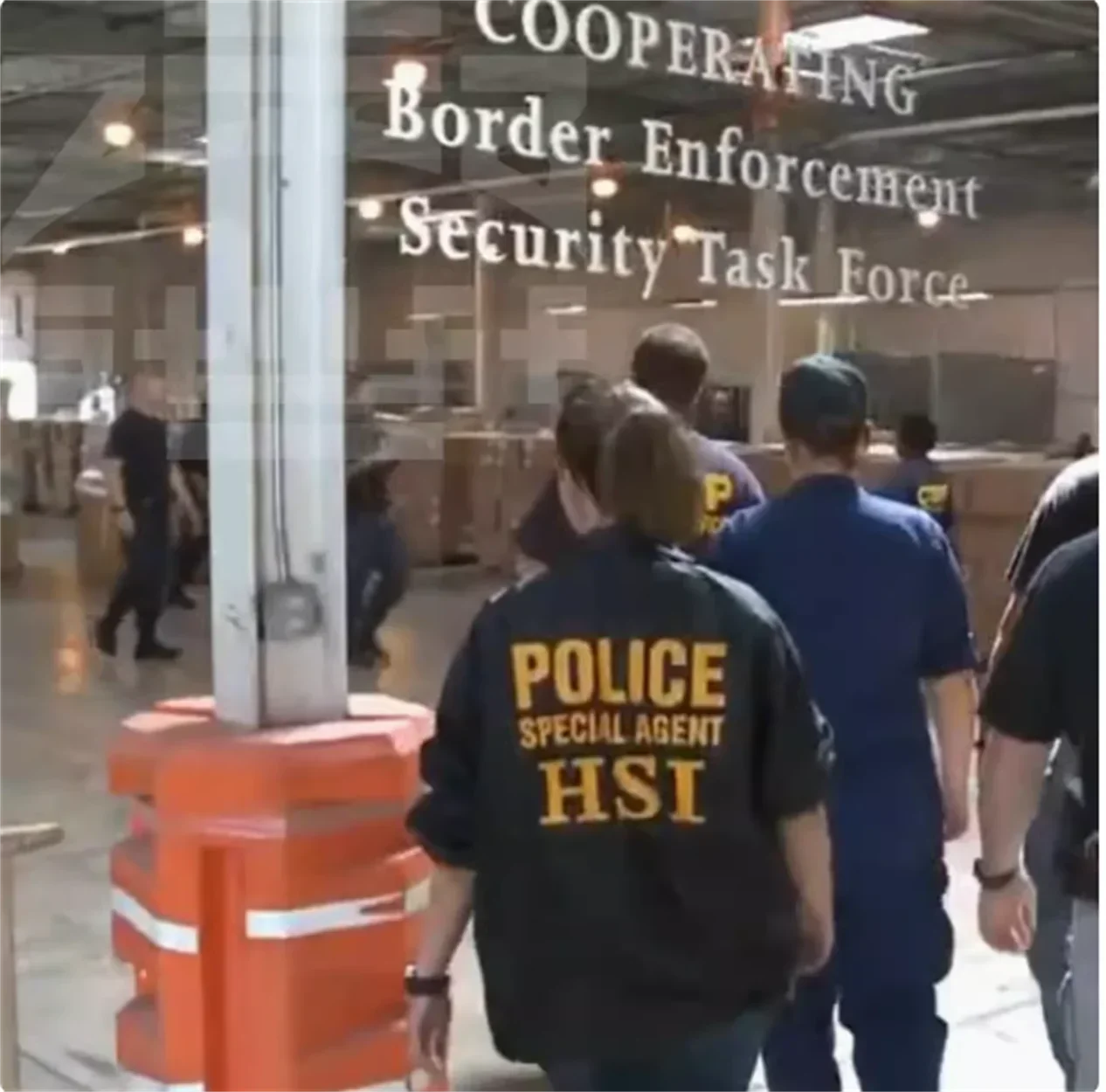 Тактическая идентификационная ветровка агента безопасности США