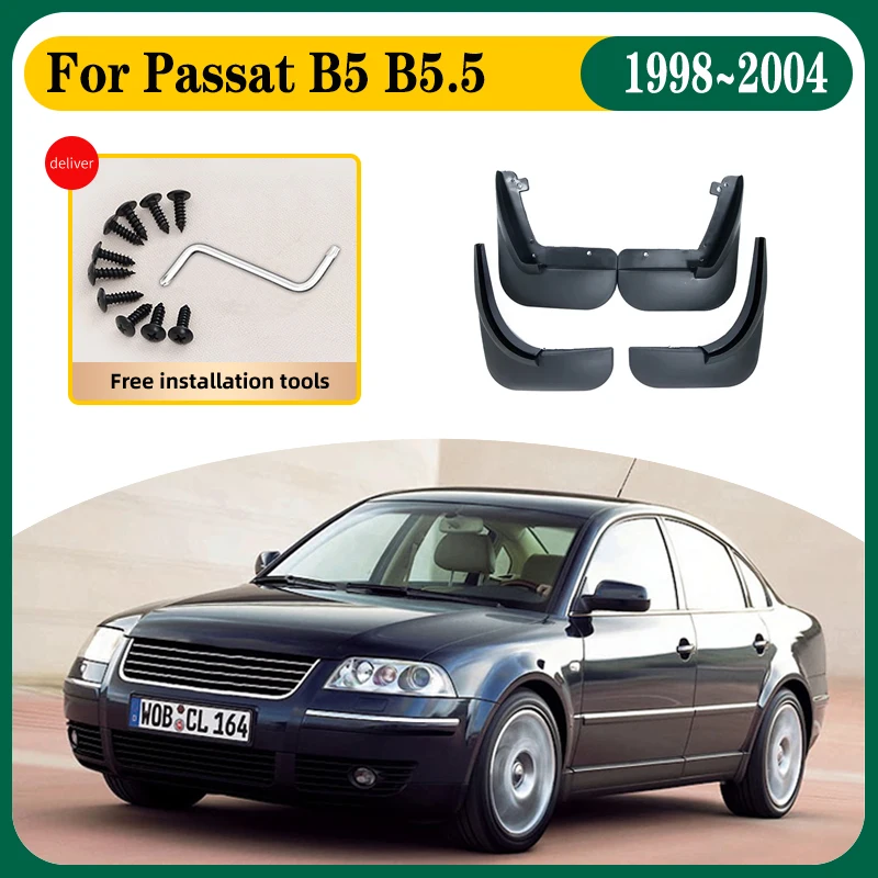 Для Volkswagen VW Passat B5 B5.5 1998 ~ 2004 4 шт. Автомобильные брызговики Брызговики