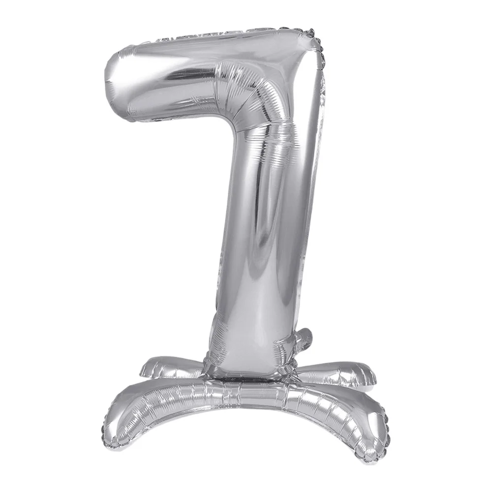 

Серебряный номер фольгированный шар XQYY для дня рождения
