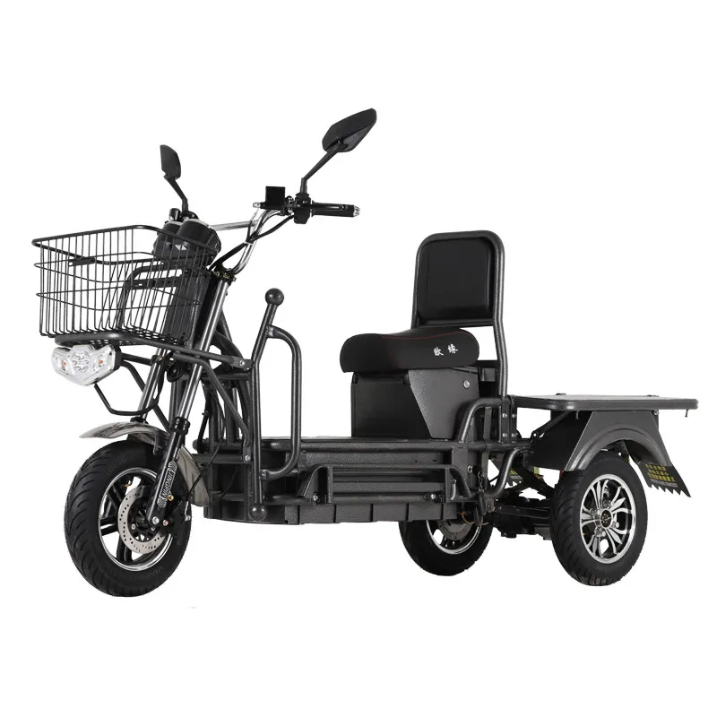 

YY Luba Battery Car Cargo Pulling Household Three-Wheel Power God Electric Car