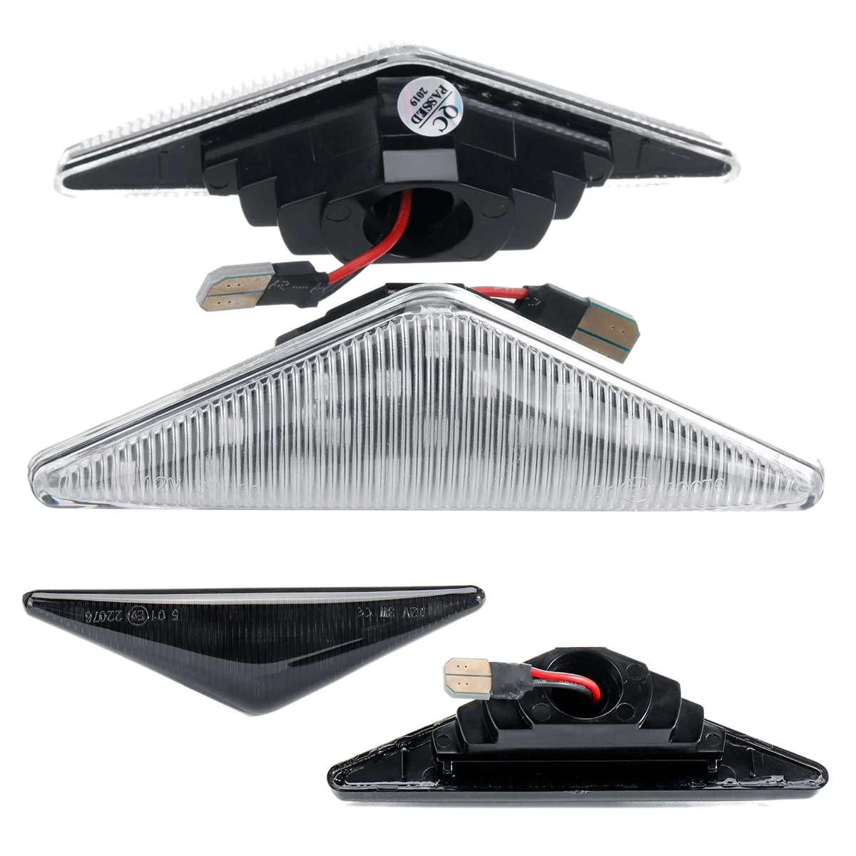 2 шт. автомобильный светодиодный боковой габаритный указатель поворота мигалка