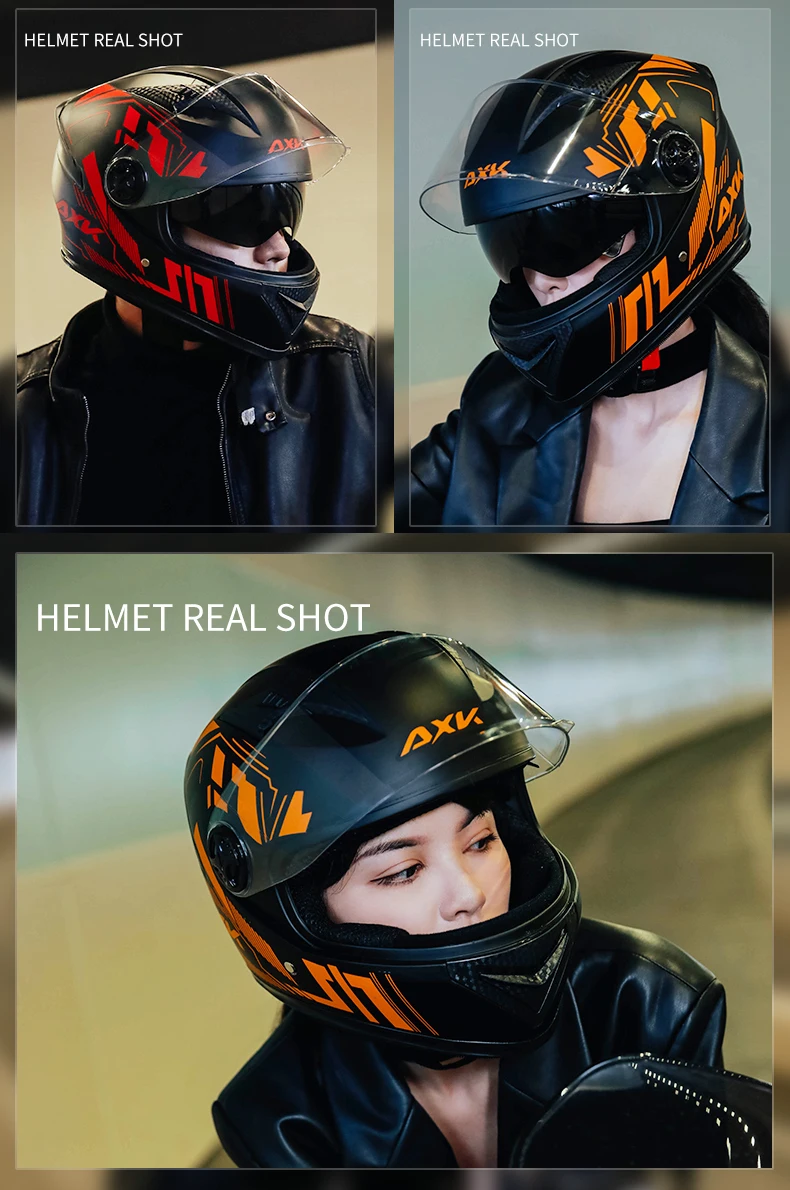 Мотоциклетный спортивный шлем axk 577 мотоциклетный на все лицо гоночные шлемы