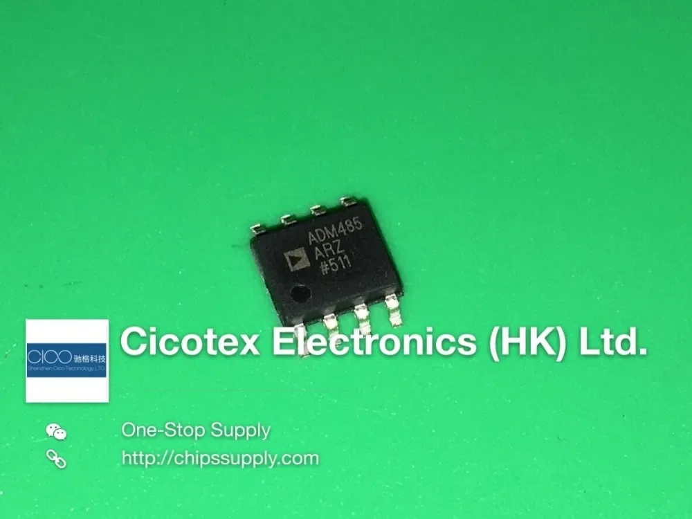 10 шт./лот ADM485ARZ SOP8 IC TXRX RS-485 5 В Мбит/с 8SOIC ADM485A ADM485 485ARZ 485AR 485A