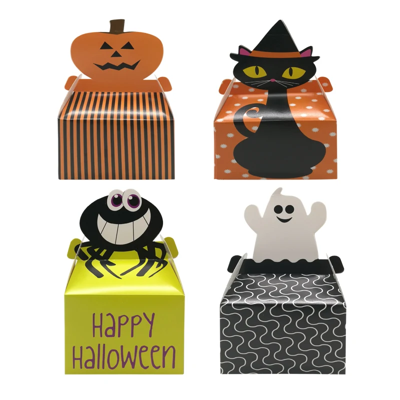 For Happy Halloween Kids Gift Box Halloween Funny Decorating Supplies