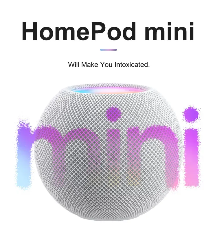 

New Portable 360 Degree Surround Smart Wireless Bluetooth5.0 Mini Speaker Bass Hifi Waterproof For Homepod HIFI Stereo Audio