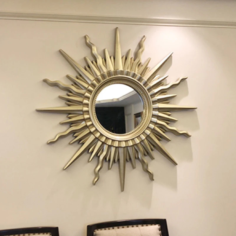 

Large Aesthetic Mirror Home Wall Vintage Decorative Irregular Mirror Aesthetic Hanging Espejo Cuerpo Entero Decoration Home