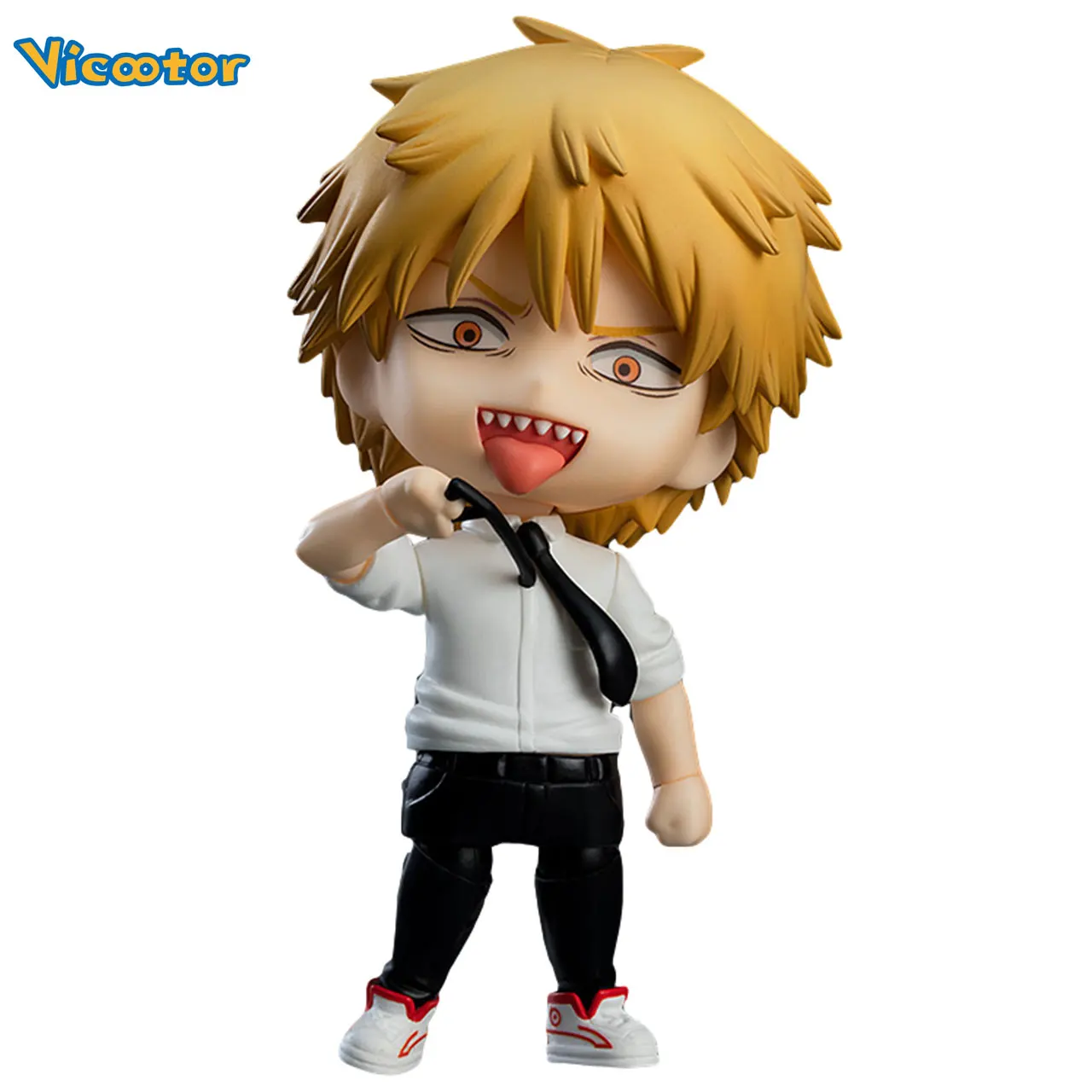 

Vicootor Original Chainsaw Man Anime Figure Denji 10cm Q Verision Model Movable Action Figure Toys Dropshipping