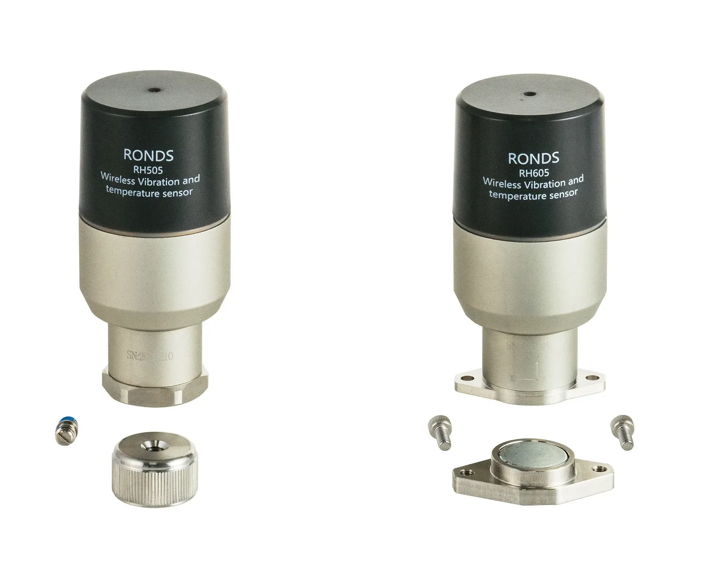 Беспроводной датчик вибрации и температуры RONDS RH505 ATEX для диагностики двигателей