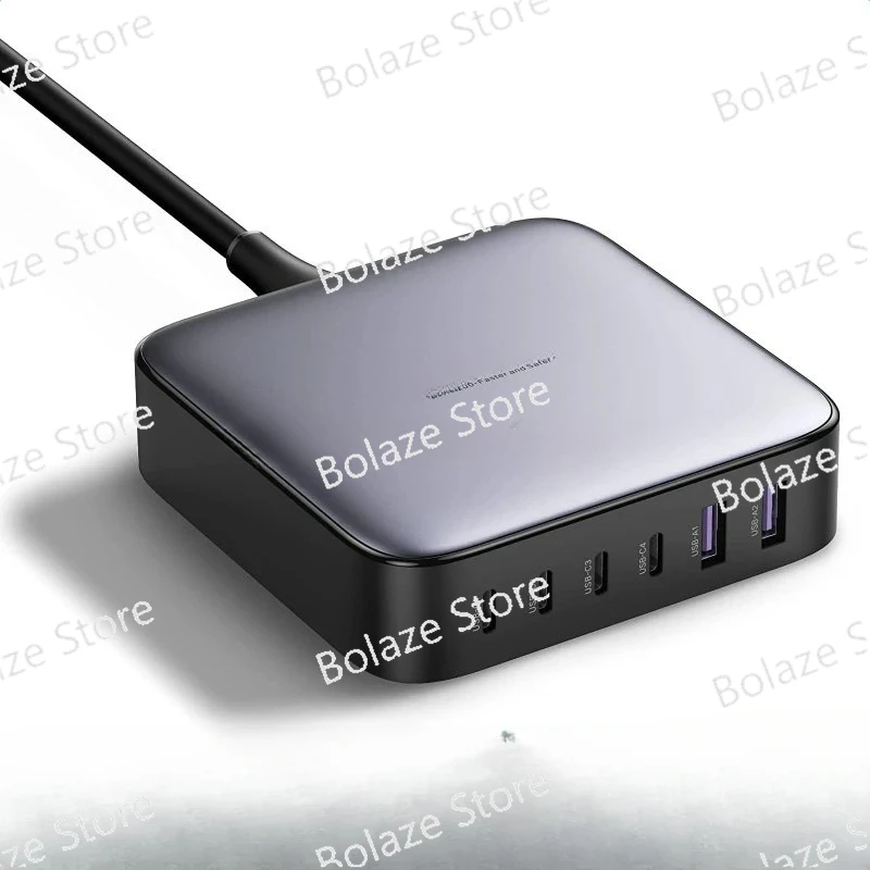 Зарядные устройства адаптеры 100 Вт 200 USB C настольное зарядное устройство Nexode 6