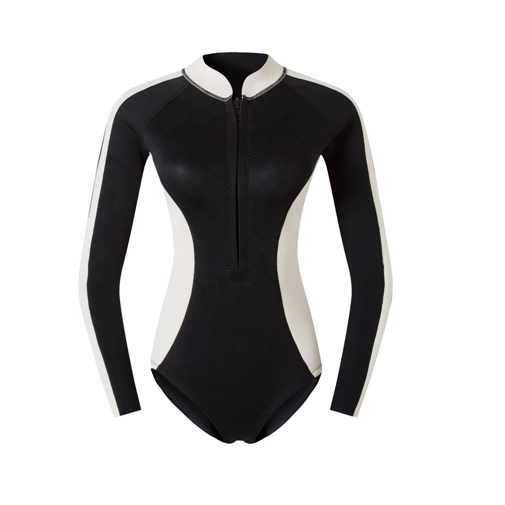 Longsleeve Woman Wet Suit for The Surf, Ocean, Pool, Sports Training, Swimming