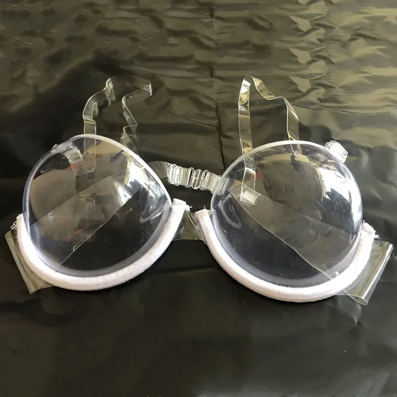 Женский прозрачный бюстгальтер облегающее пластиковое невидимое нижнее белье