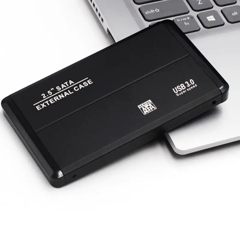 

RYRA 2.5 inch SATA to USB3.0 HDD Case External Multicolor Hard Drive Box Metal Shell Mobile Hard Disk Box Adapter