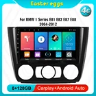 CarPlay Автомагнитола Магнитола Мультимедийная система для BMW, стерео-система на Android, с GPS, Wi-Fi, для BMW серии E88, E82, E81, E87, типоразмер 2 DIN, 9 дюймов, 2004-2012 2 дин андройд