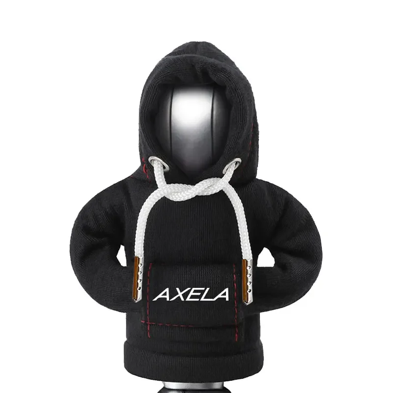 

Толстовка с капюшоном для автомобиля, модная толстовка, автомобильная ручка переключения передач, декоративный чехол для Mazda Axela, аксессуары для стайлинга