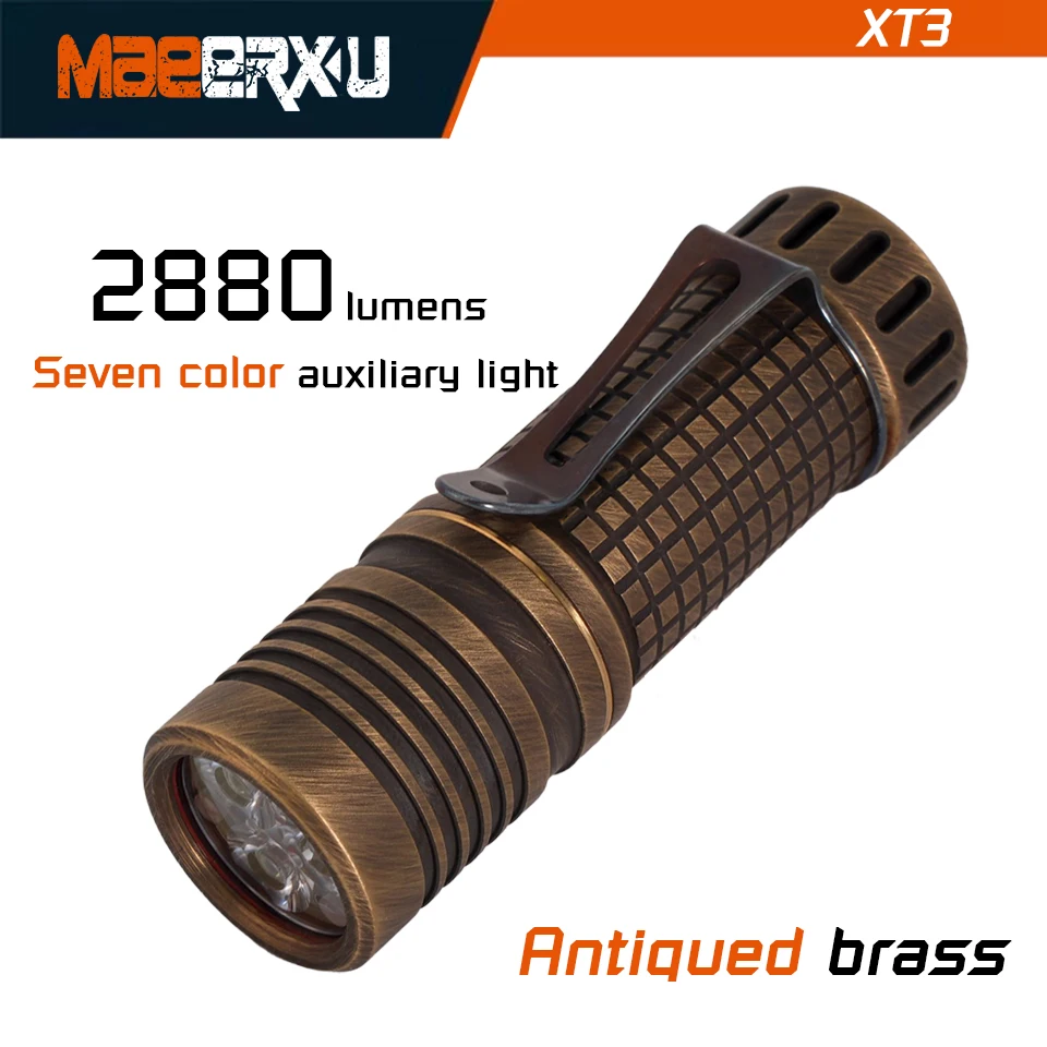 

Maeerxu XT3 мини-фонарик из латуни