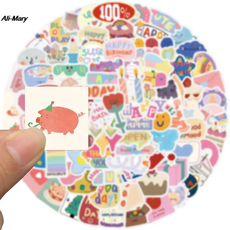 90 шт., водонепроницаемые наклейки для ноутбука, гитары, телефона