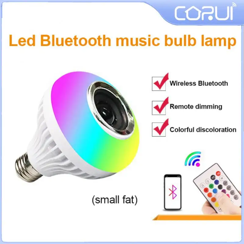 

Умная Bluetooth-Колонка CoRui E27, 12 Вт, с пультом ДУ