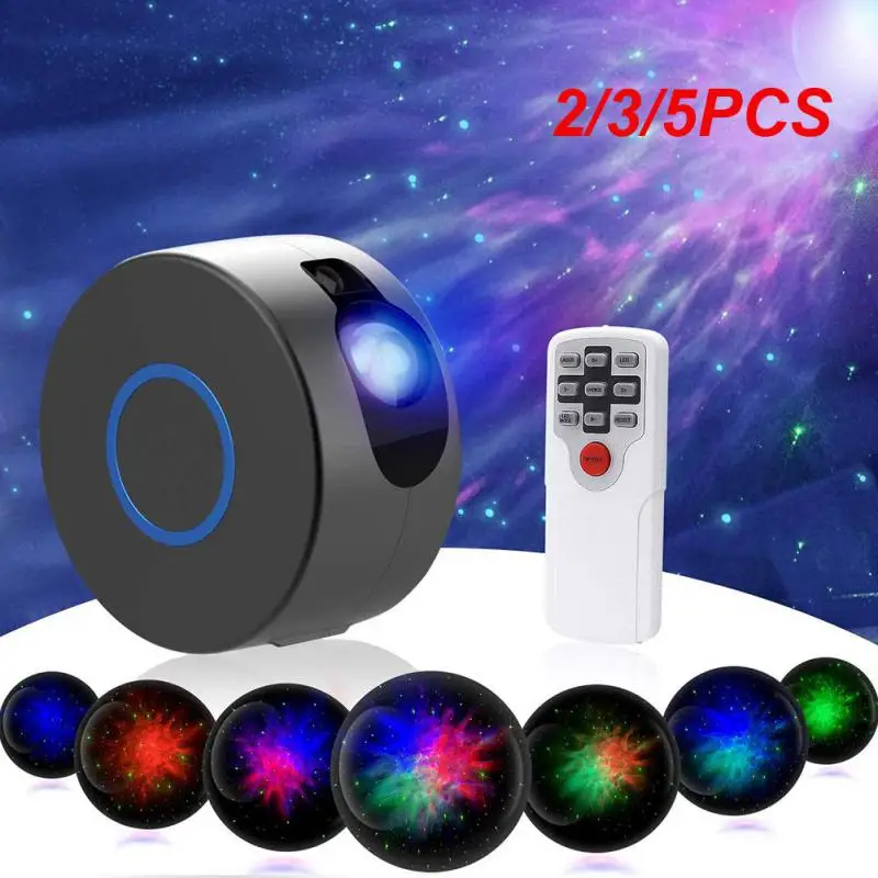 

2/3/5PCS Starry Sky Night Light Mute For Home Bedroom Decoration With Remote Control Kids Valentines Daygift Romantic
