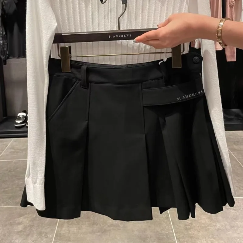 

Women's Pleated Tennis Skirt Pockets High Waisted Skort with Shorts Athletic Golf Skorts Skirts for Women
