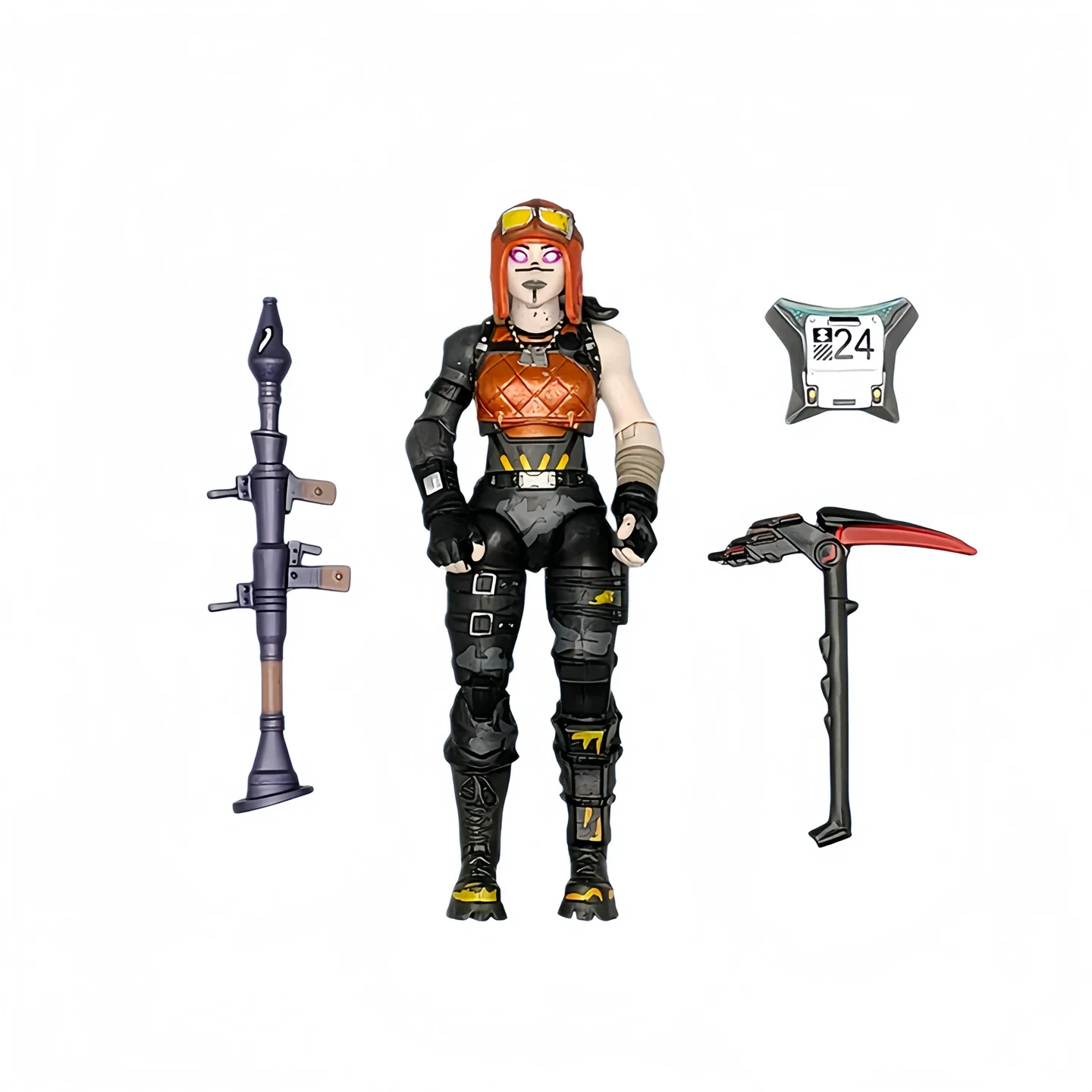 Фото Фигурка Fortnite, 3,75 дюйма, оригинальная лицензионная, полностью подвижная, коллекционная игрушка с аксессуарами для взрослых коллекционеров №1