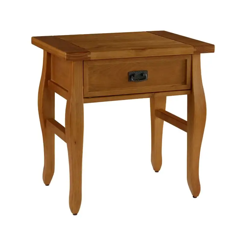 

End Table with Drawer, Antique Pine Linlamlim pillow cover Linlamlim pillow cover