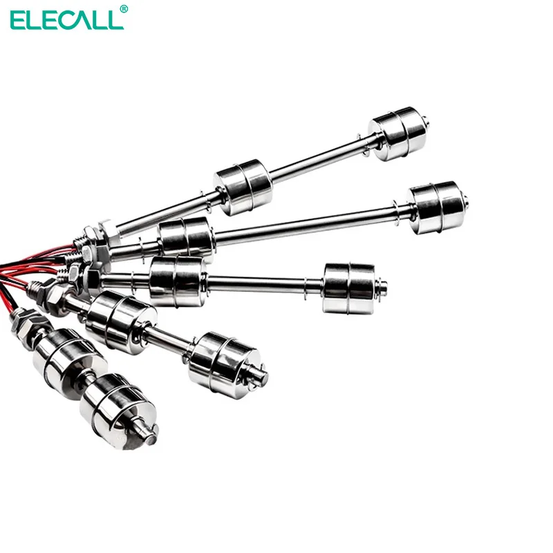 

Поплавковый выключатель ELECALL, из нержавеющей стали, датчик уровня воды в бассейне, контроллер уровня жидкости, 100 мм-300 мм, 110 В, 220 В