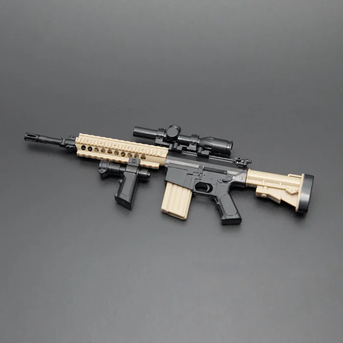 Фото 1:6 пистолет в сборе, модель для 12-дюймовой штурмовой винтовки AK47 M4 M16 AKM AK74, цветная версия, модель оружия №5