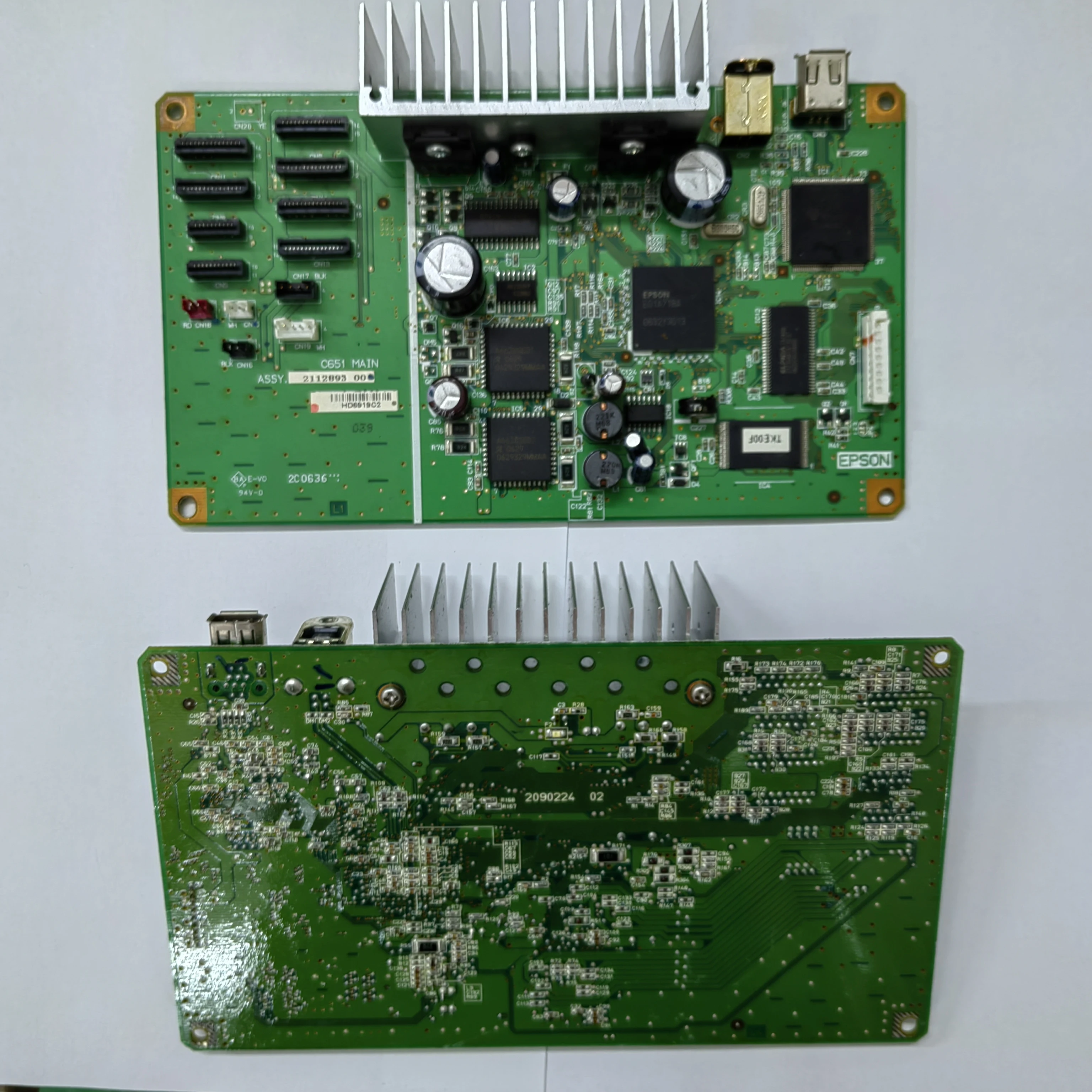 Основная плата логики R1800 R2400 Материнская плата для принтера Epson R1800 R2400 Плата форматирования (art.: 3920cf254cc2a) - 3920cf254cc2a