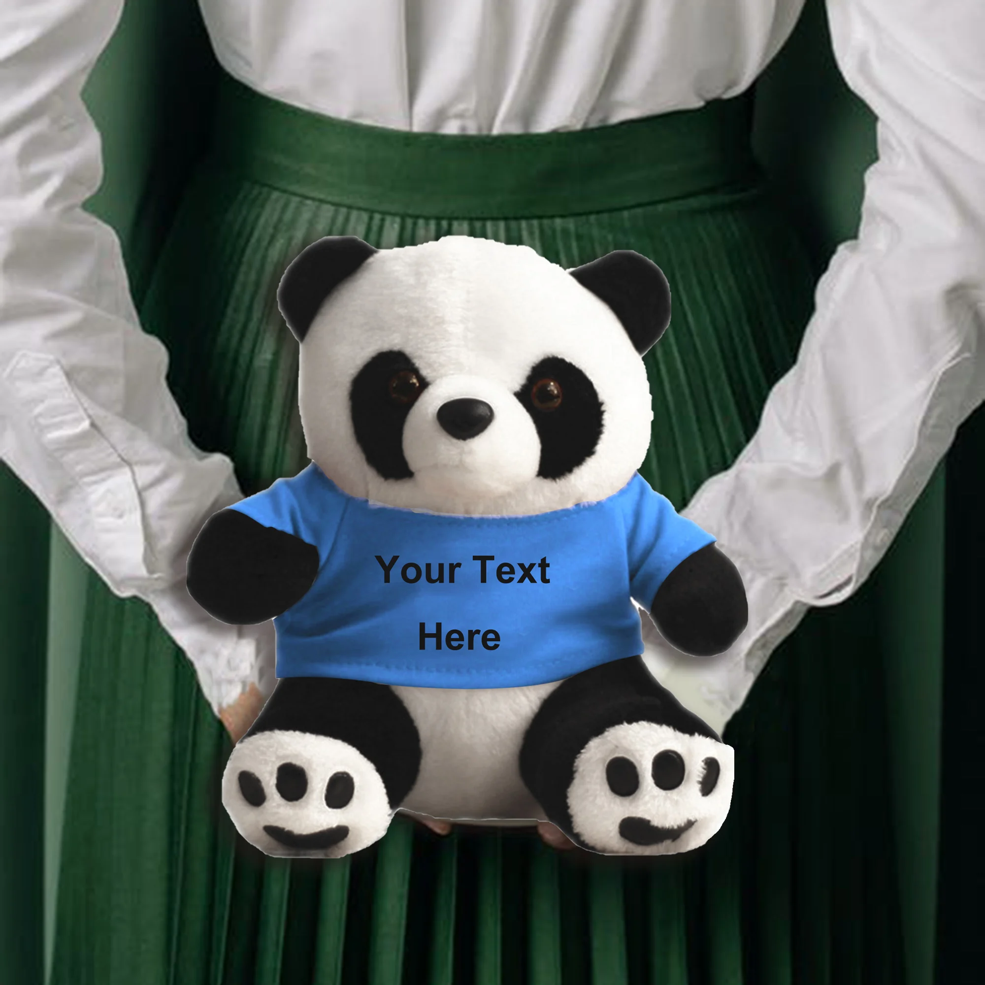 Personalized Panda Stuffed Animal 2023 Graduation Bear Customized Text Personalized Gifts for Girlfriend/Boyfriend on Valentines