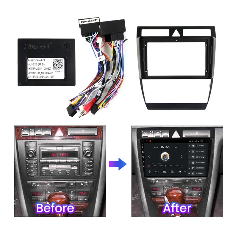 Для автомобильного радиоприемника Fascia Dash Kit установочная отделка Facia рамка