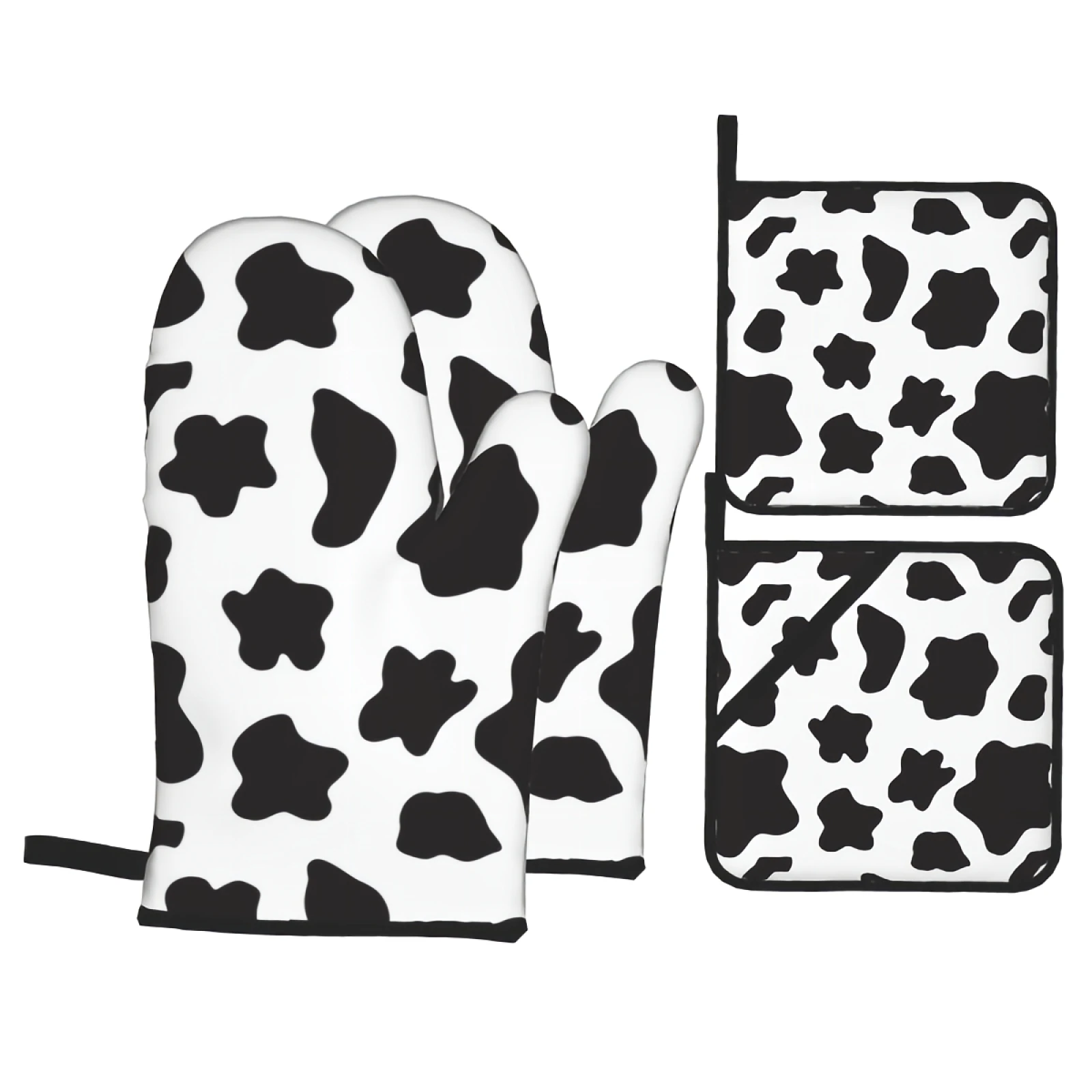 

4 шт., варежки и горшок для приготовления пищи