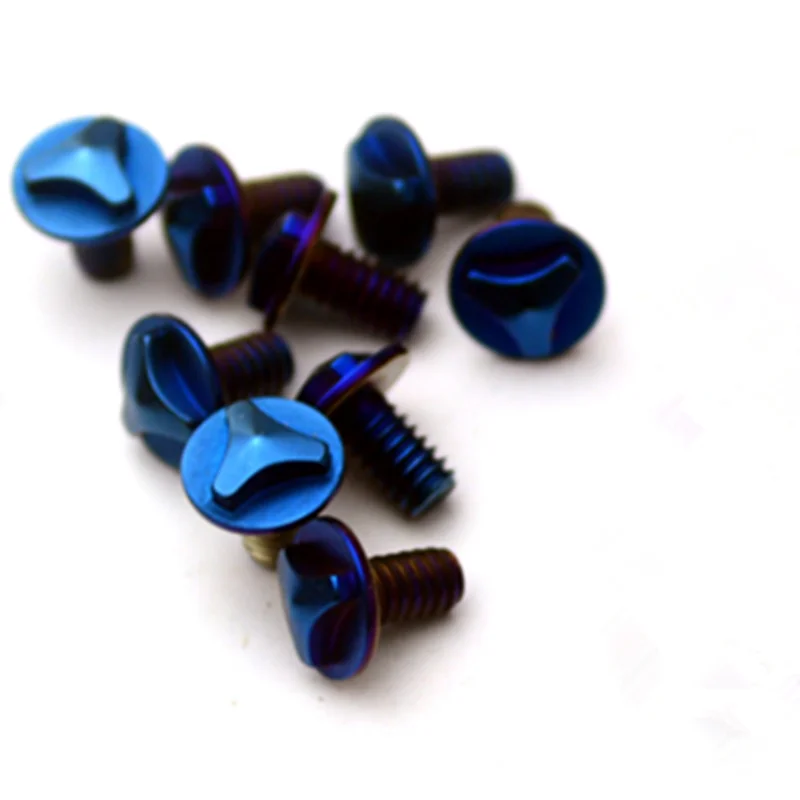 6 шт. Наружная ручка винтовой сплав Нож Аксессуары Для Microtech боевые UT85 ножи Сделай