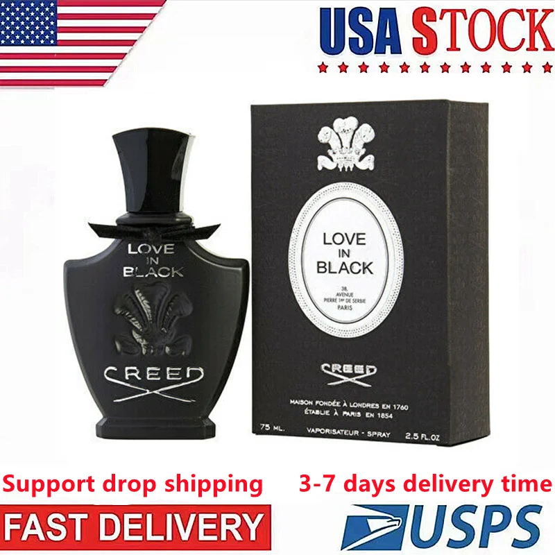 

Women's Parfume Creed Love In Black Body Spray Eau De Parfum Long Lasting Fragrance Women's Original Perfumes