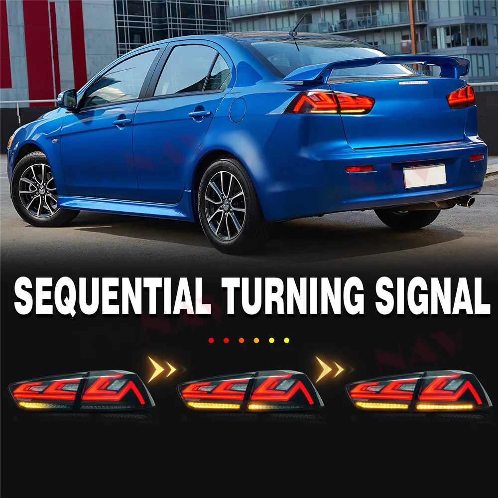 Для MITSUBISHI Lancer 2008 2009 2010 - 2018 Автомобильный задний фонарь указатель поворота в сборе